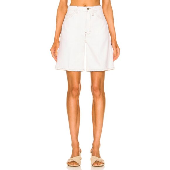 Pants - Frame Women's Le Italien LIBSH728 Size 30 Blanc Bermuda Short NWT
